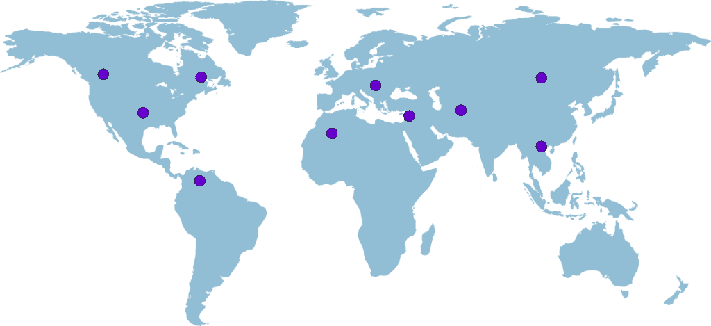 Customers map